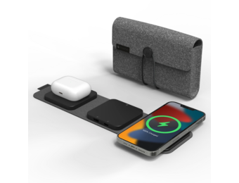 Mophie Snap Plus Multi Device Travel Charger With 30W USB-C PD Adapter - Black