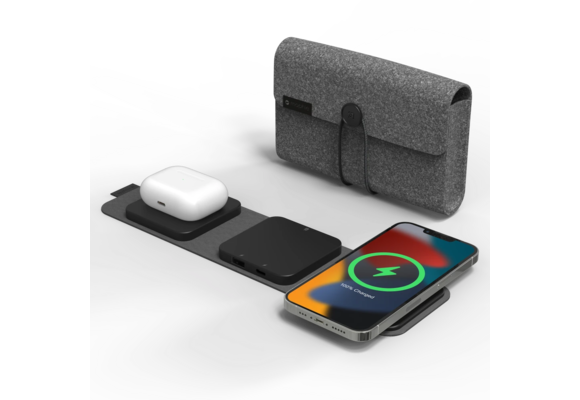 Mophie Snap Plus Multi Device Travel Charger With 30W USB-C PD Adapter - Black