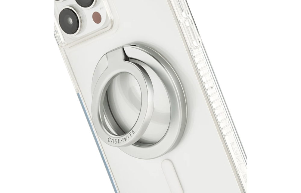 Case Mate MagSafe Magnetic Ring Stand - Matte Silver