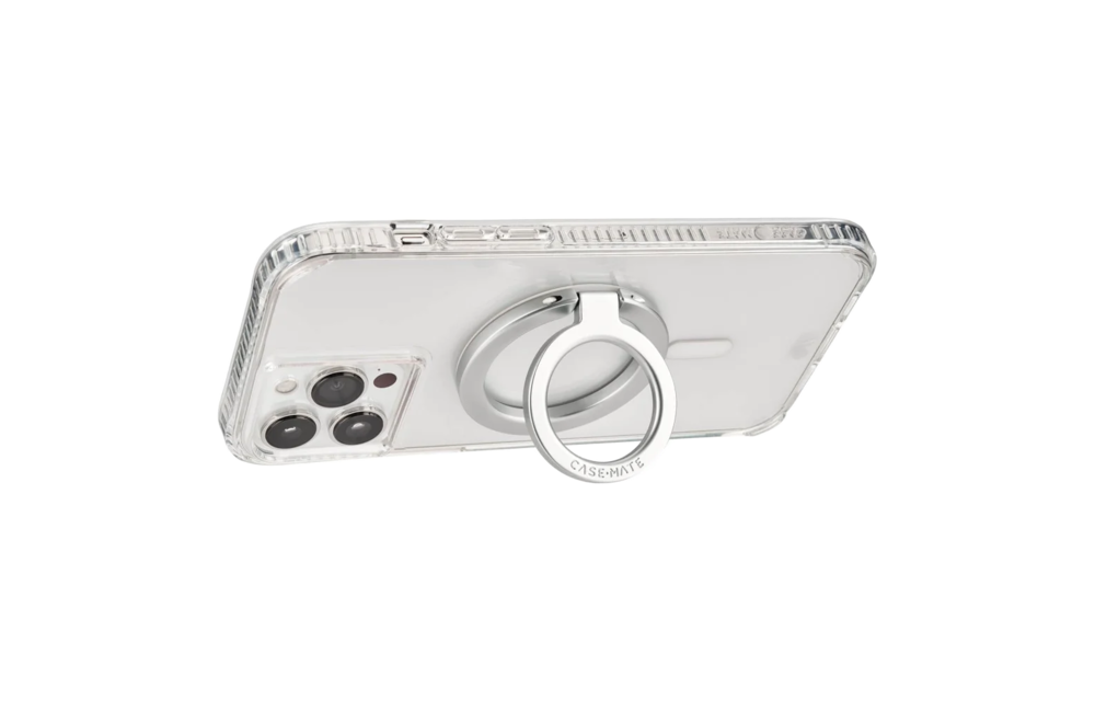 Case Mate MagSafe Magnetic Ring Stand - Matte Silver