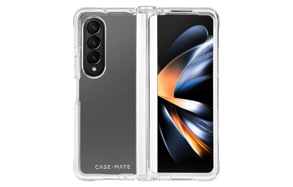 Case Mate Tough Plus Case for Samsung Galaxy Z Fold4 - Clear