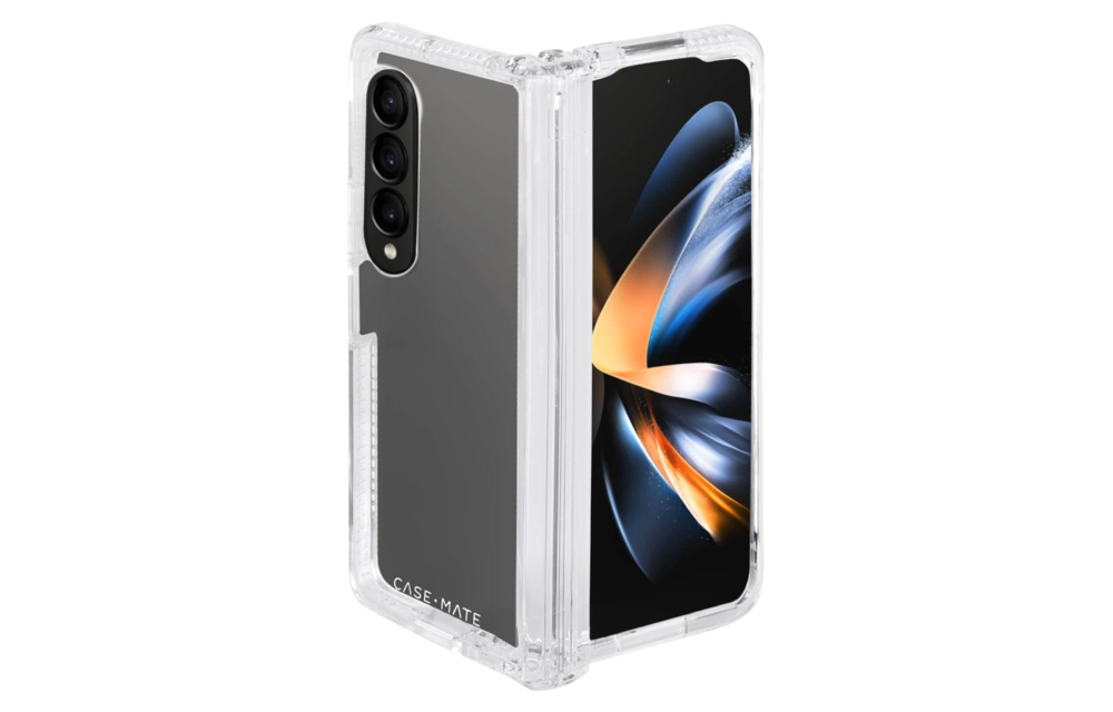 Case Mate Tough Plus Case for Samsung Galaxy Z Fold4 - Clear