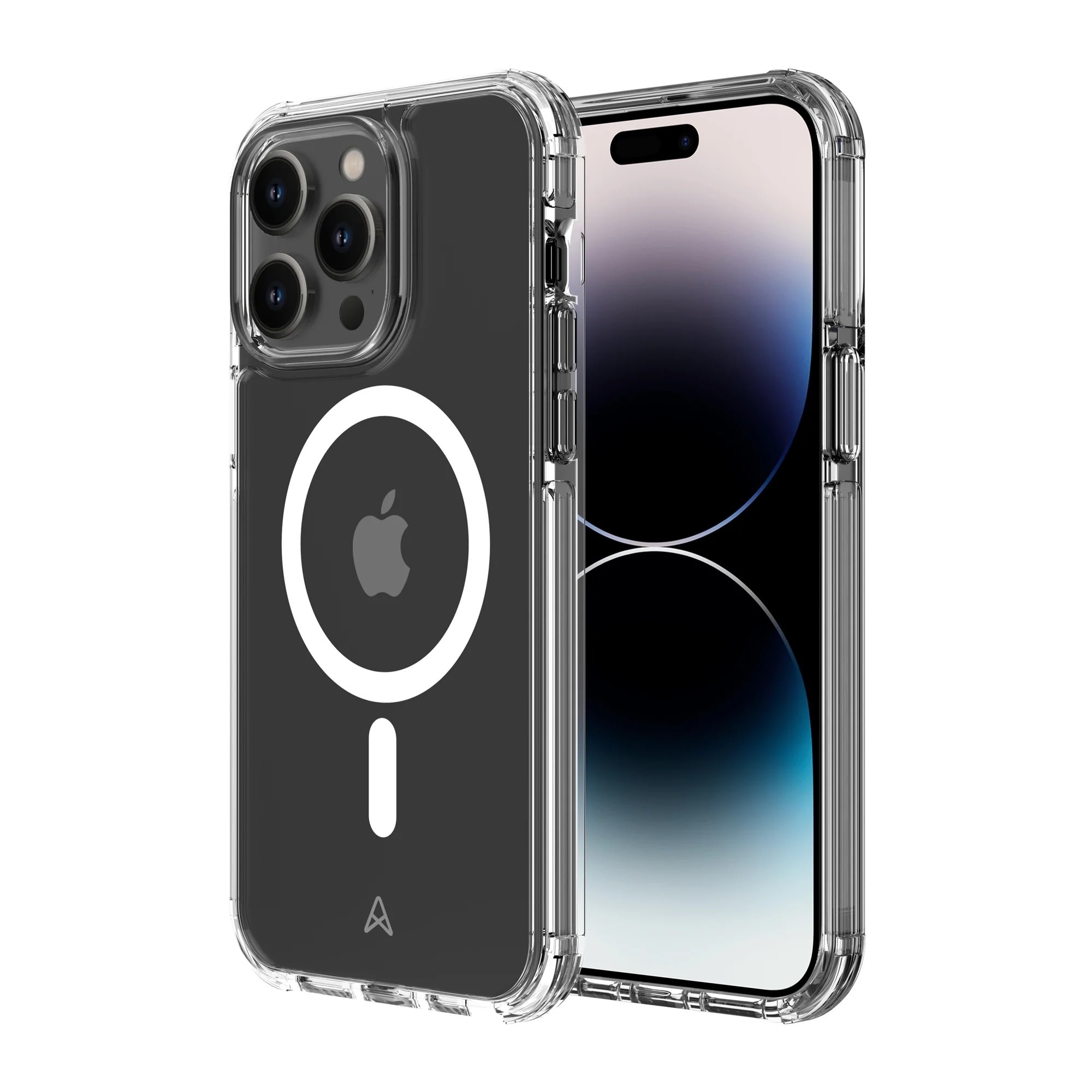 Axessorize Pro Shield Plus MagSafe Case for iPhone 14 Pro - Clear and Frosted