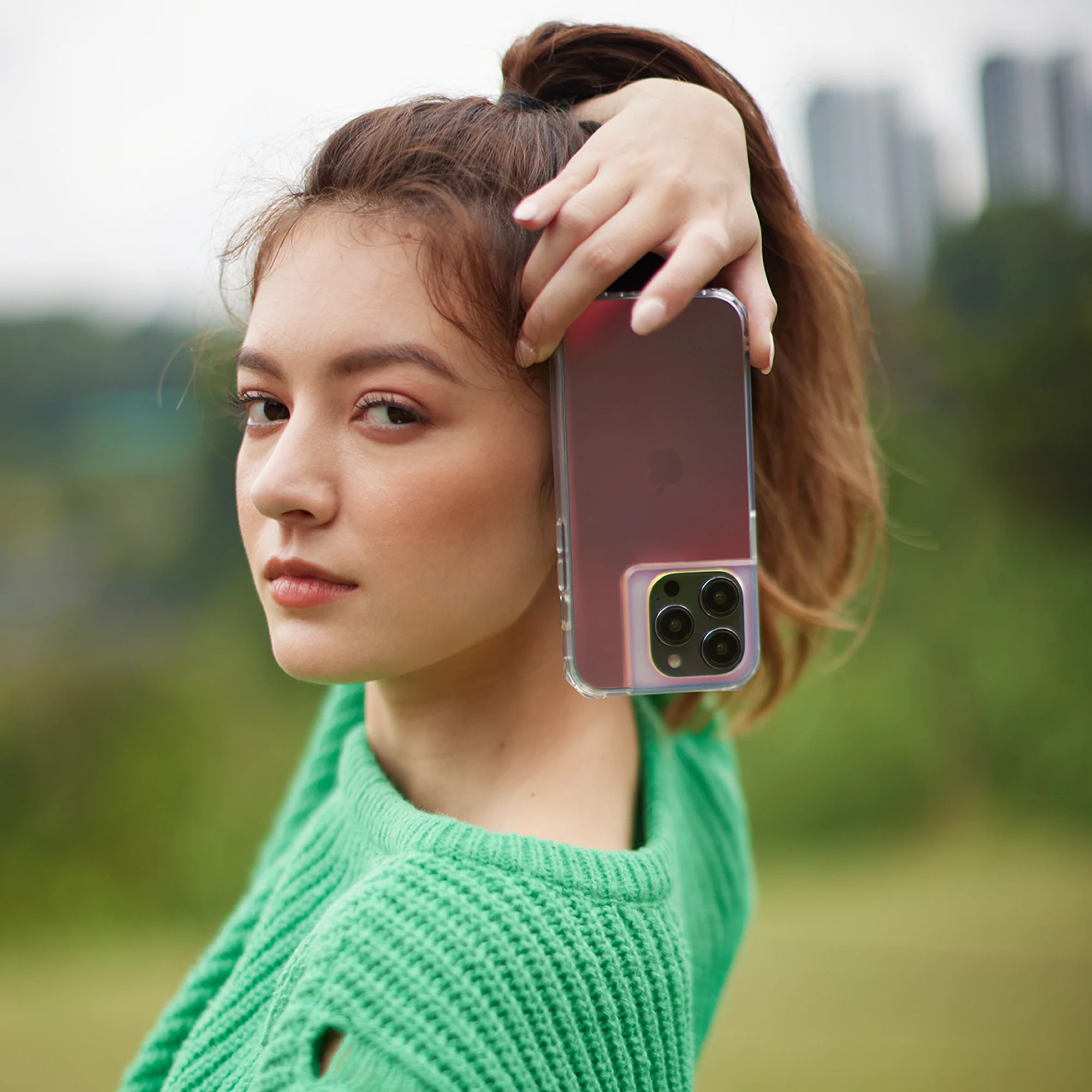 Buttercase Seer Protective Case For iPhone 14 Plus - Bubble