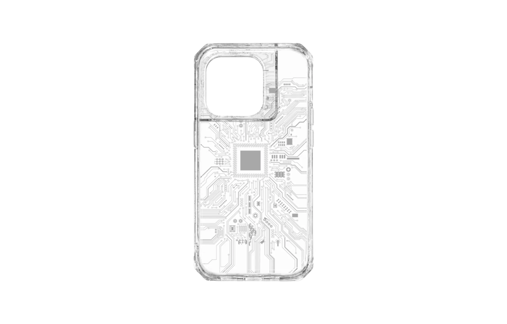 Buttercase E-Line Seer Protective Case For iPhone 14 Pro Max - Silver