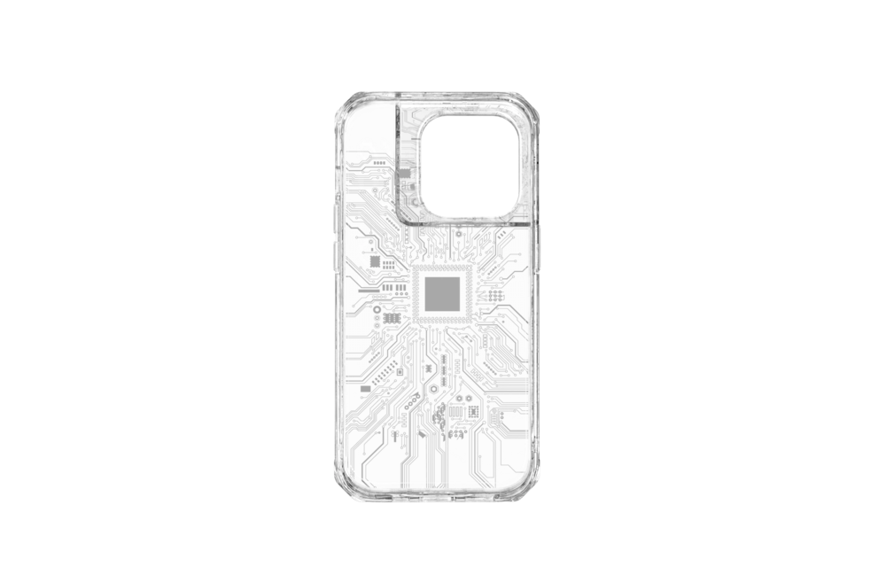 Buttercase E-Line Seer Protective Case For iPhone 14 Pro Max - Silver
