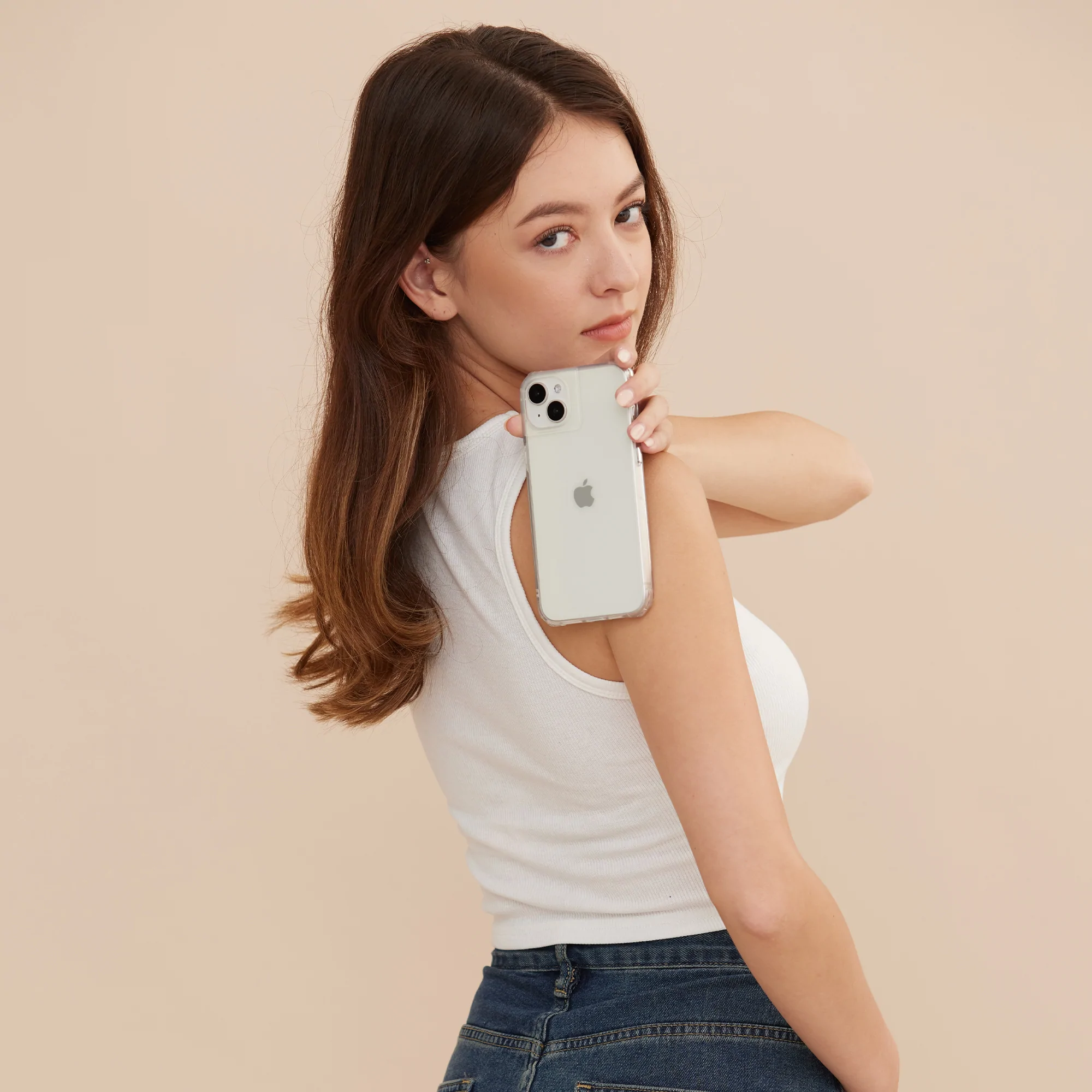 Buttercase Seer Protective Case For iPhone 14 Pro - Clear Matte