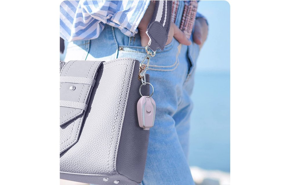 Keychain Power Pod Lightning 1500mah - Black