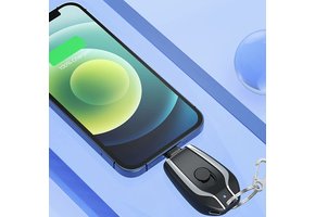 Keychain Power Pod Lightning 1500mah - Black
