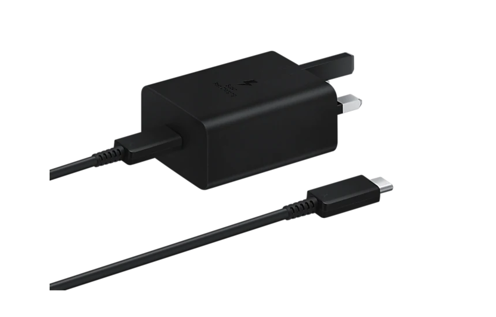 Samsung Galaxy Power Adapter 45W PD USB-C Port with Type-C to Type-C 1.8m Cable - Black