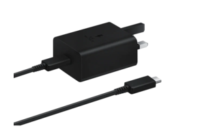 Samsung Galaxy Power Adapter 45W PD USB-C Port with Type-C to Type-C 1.8m Cable - Black