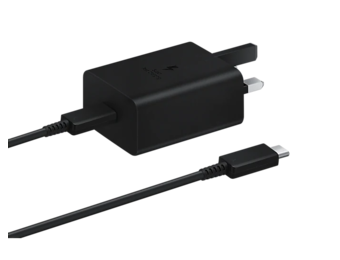 Samsung Galaxy Power Adapter 45W PD USB-C Port with Type-C to Type-C 1.8m Cable - Black