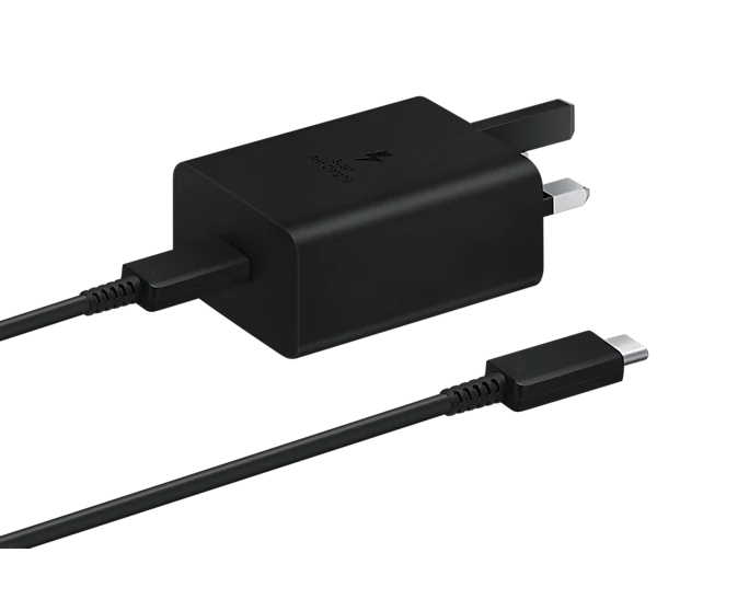 Samsung Galaxy Power Adapter 45W PD USB-C Port with Type-C to Type-C 1.8m Cable - Black