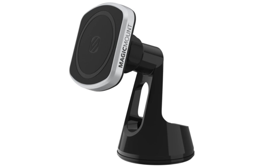 Scosche Magic Mount Pro 2 MagSafe Window / Dash Mount - Black and Silver