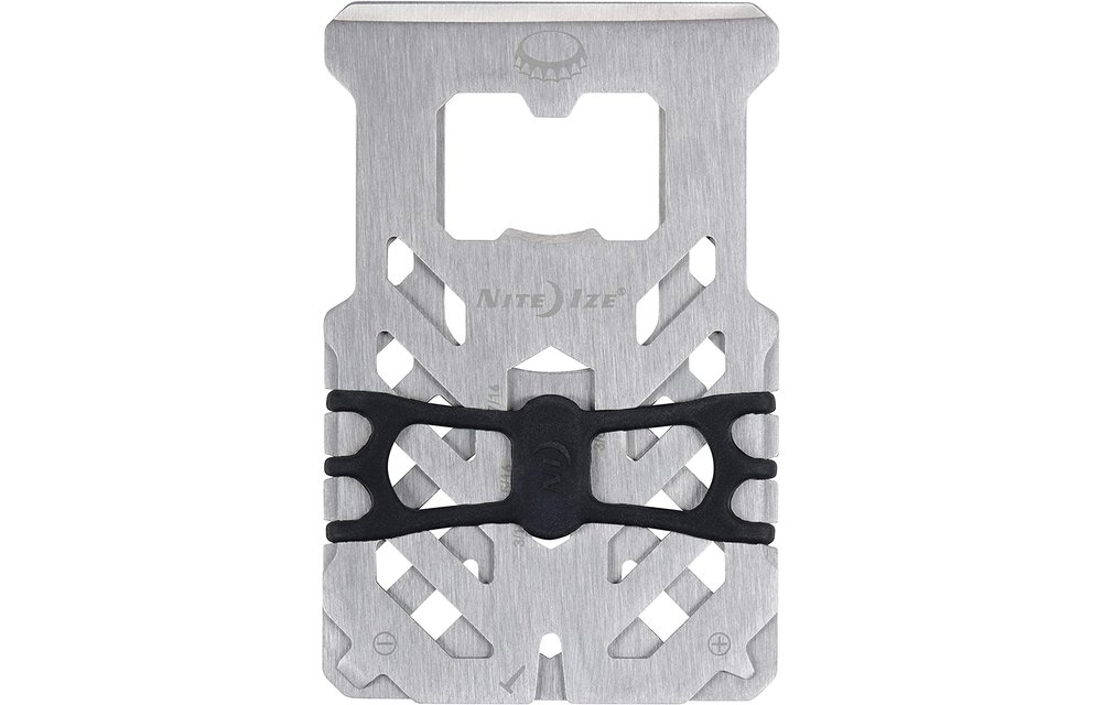 Nite Ize Financial Tool RFID Blocking Multi Purpose Wallet Tool - Stainless