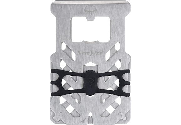 Nite Ize Financial Tool RFID Blocking Multi Purpose Wallet Tool - Stainless