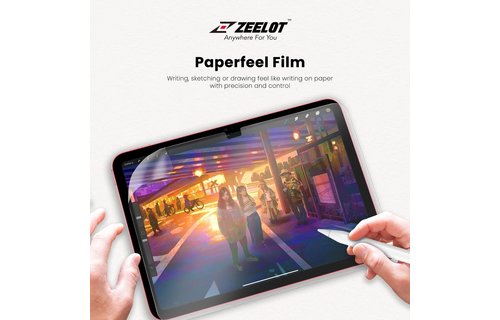 Zeelot Paperlike Screen Protector for iPad 10th/11th Gen - Clear