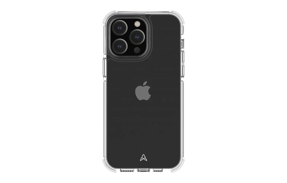 Axessorize Pro Shield Plus Case for iPhone 14 Pro Max - Clear and Frosted