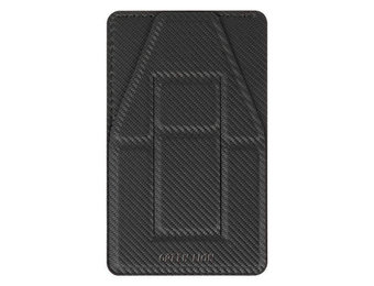 Green Magsafe Leather Phone Stand - Black