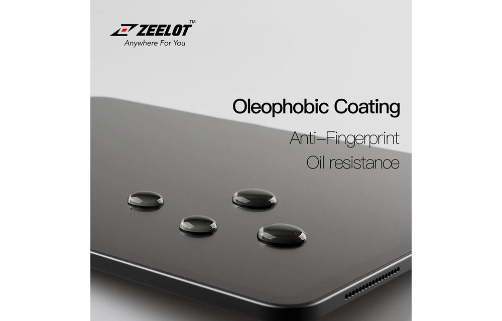 Zeelot Solidsleek Pure Glass HD Clear Screen Protector for iPad Air 10.9" / Pro 11" - Clear
