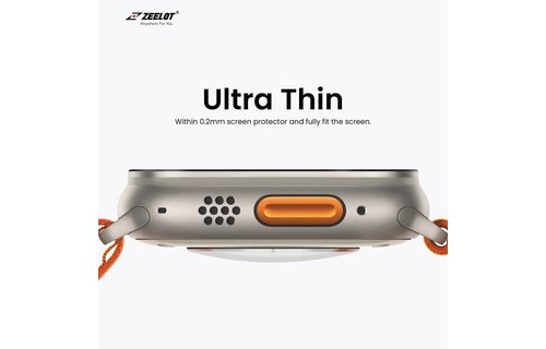 Zeelot Pishield Screen Protector for Apple Watch  Ultra 49mm - Clear