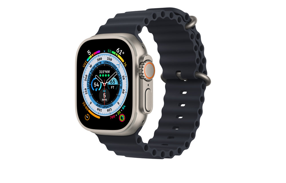 Apple Watch Ocean Band for 44/45/49mm - Midnight