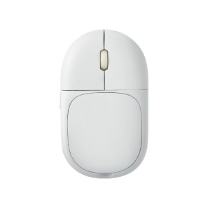 Ventaron Magnito Bluetooth Attachable Travel Mouse - White