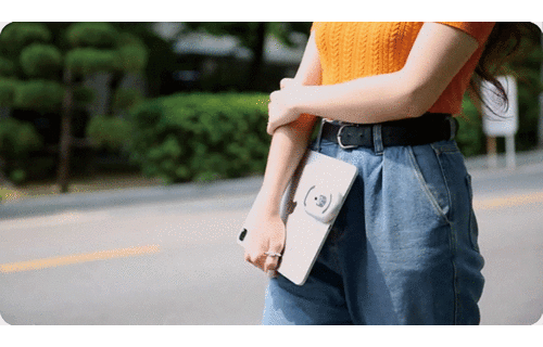 Ventaron Magnito Bluetooth Attachable Travel Mouse - White