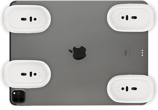 Ventaron Magnito Bluetooth Attachable Travel Mouse - White