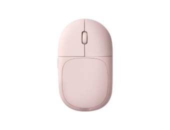 Ventaron Magnito Bluetooth Attachable Travel Mouse - Pink