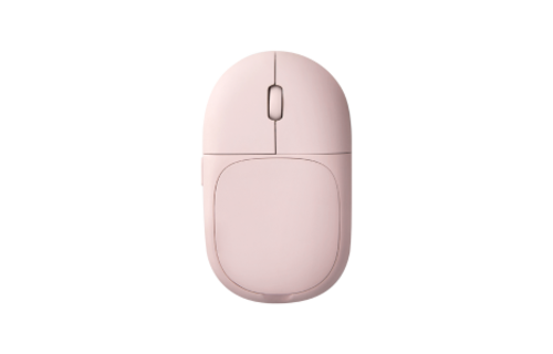Ventaron Magnito Bluetooth Attachable Travel Mouse - Pink