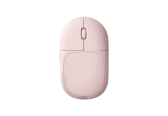 Ventaron Magnito Bluetooth Attachable Travel Mouse - Pink