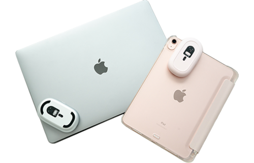 Ventaron Magnito Bluetooth Attachable Travel Mouse - Pink