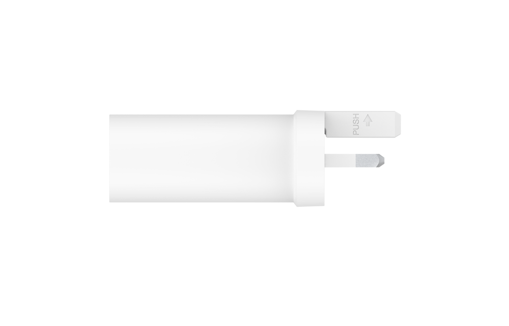 Belkin Boost Charger Wall Charger with PPS + USB-C Cable With Lightning Connector 25W - White