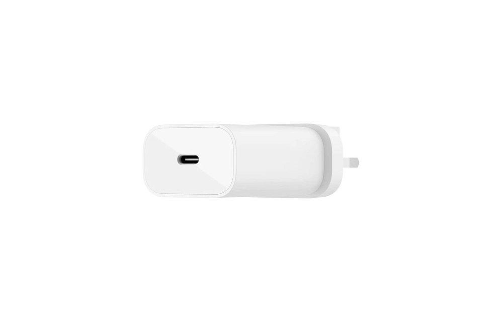 Belkin Boost Charger Wall Charger with PPS + USB-C Cable With Lightning Connector 25W - White
