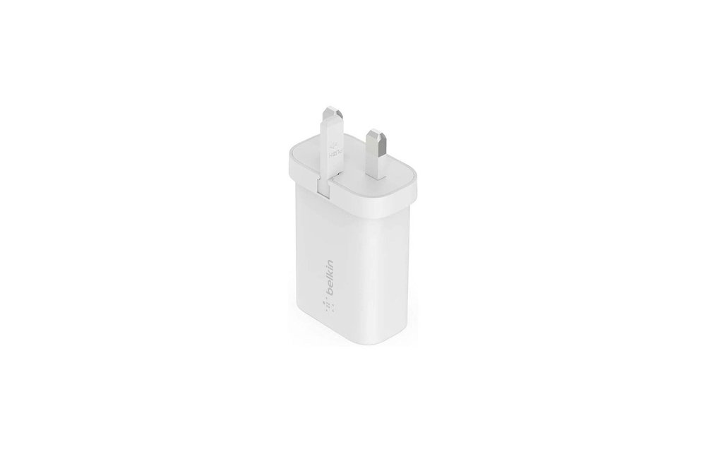 Belkin Boost Charger Wall Charger with PPS + USB-C Cable With Lightning Connector 25W - White