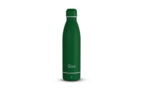 Goui Loch Stainless Steel Water Bottle Wireless Charger 6000 mah - Green