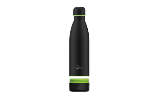 Goui Loch Stainless Steel Water Bottle Wireless Charger 6000 mah - Green