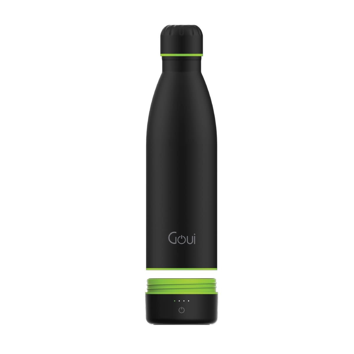 Goui Loch Stainless Steel Water Bottle Wireless Charger 6000 mah - Green