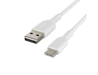 Belkin Boost Charge USB-A to USB-C Cable 3.3ft/1m - White