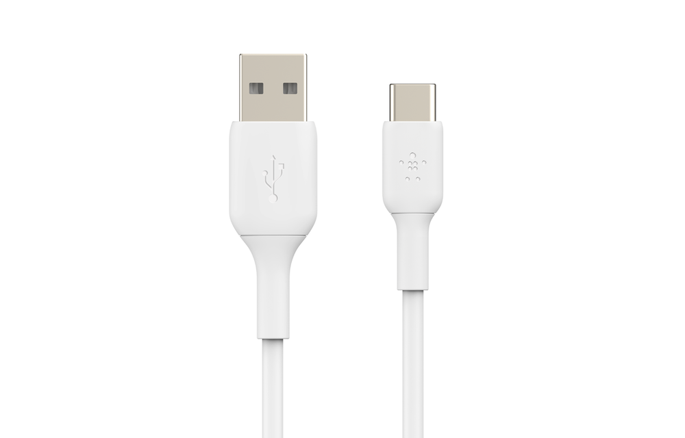 Belkin Boost Charge USB-A to USB-C Cable 3.3ft/1m - White