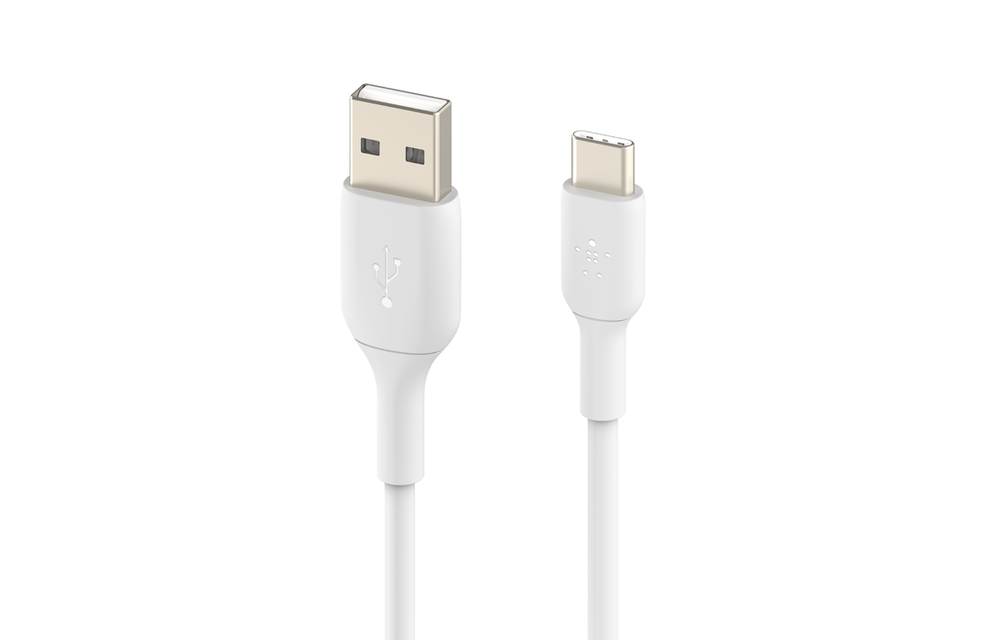 Belkin Boost Charge USB-A to USB-C Cable 3.3ft/1m - White