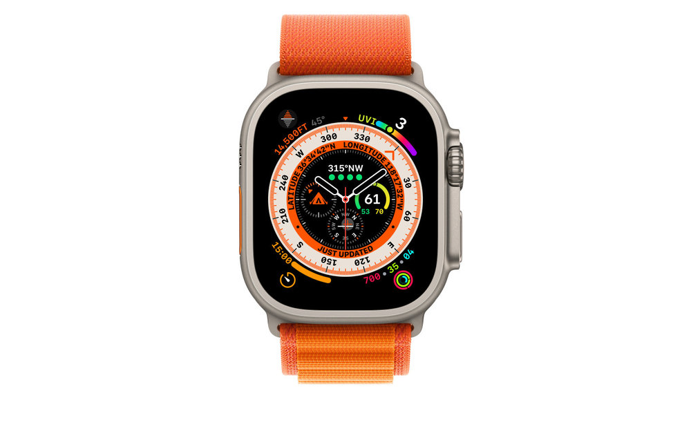 Apple Watch Alpine Loop Band for 44/45/49mm - Orange L