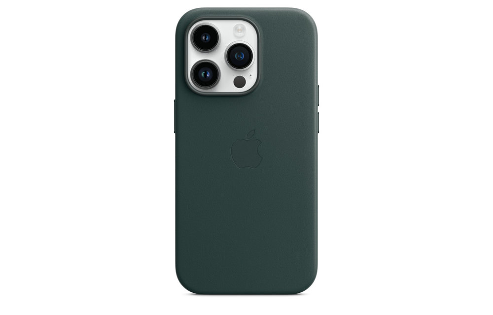 Apple IPhone 14 Pro Leather Case with MagSafe - Forest Green