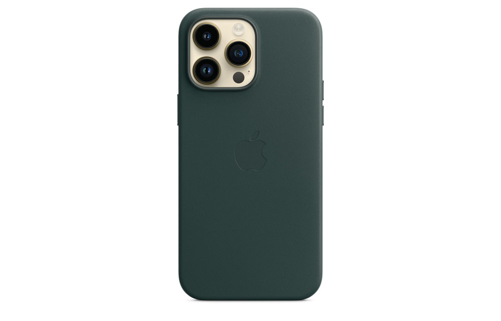 Apple iPhone 14 Pro Max Leather Case with MagSafe - Forest Green