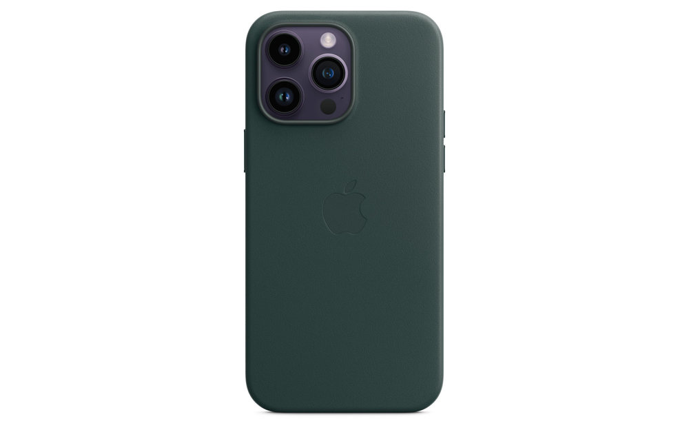 Apple iPhone 14 Pro Max Leather Case with MagSafe - Forest Green