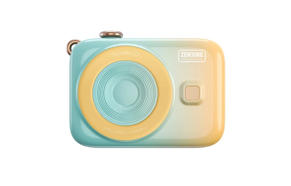 Zendure SuperMini GO MagSafe Magnetic Wireless Power Bank PD 10,000mAh - Gradient Orange