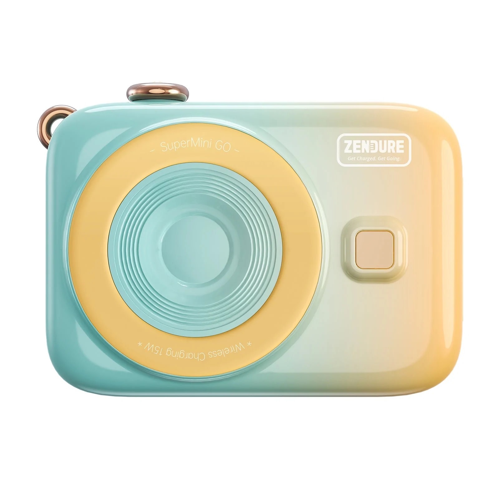 Zendure SuperMini GO MagSafe Magnetic Wireless Power Bank PD 10,000mAh - Gradient Orange