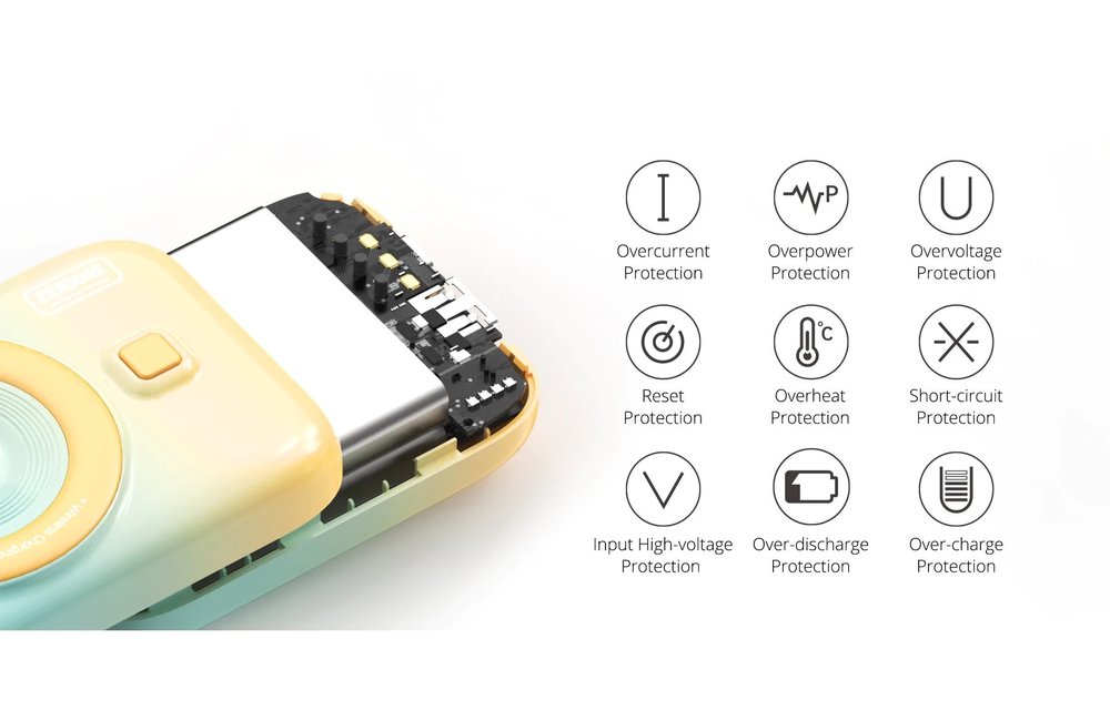 Zendure SuperMini GO MagSafe Magnetic Wireless Power Bank PD 10,000mAh - Gradient Orange