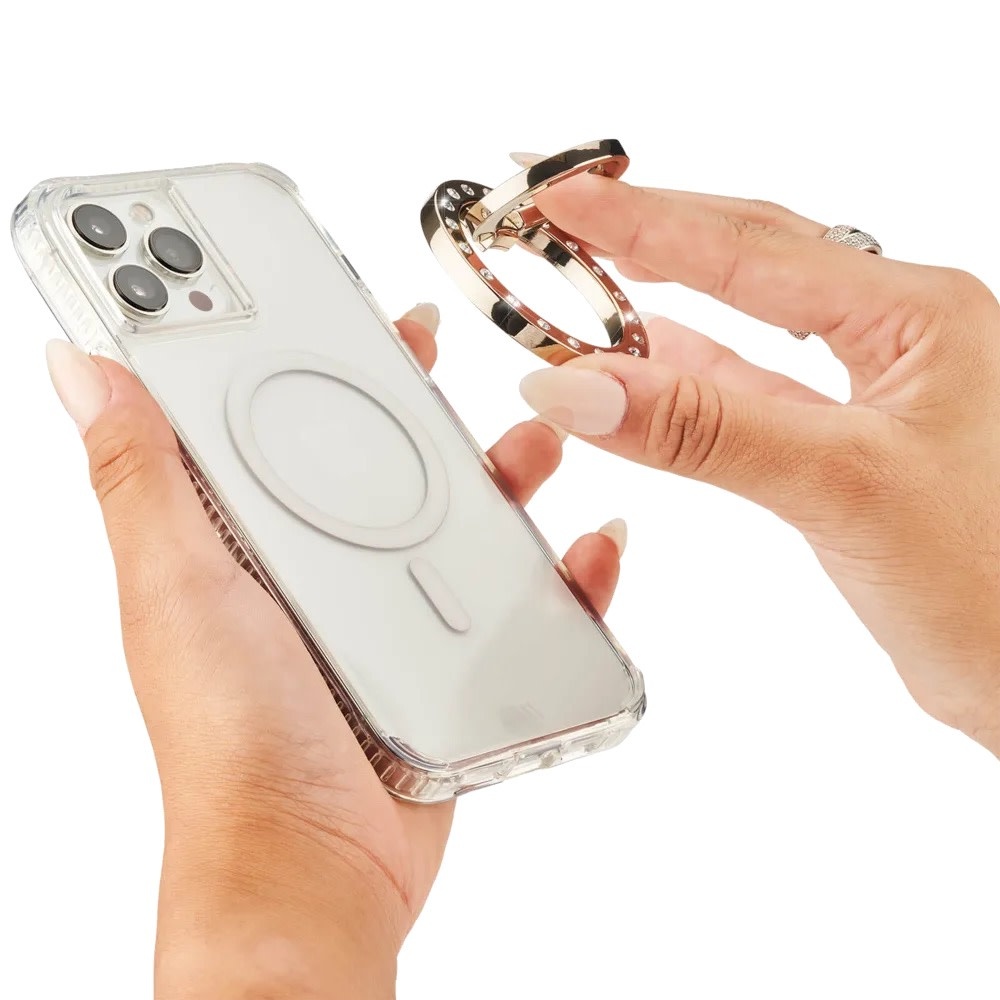 Case Mate MagSafe Magnetic Ring Stand - Champagne Crystal